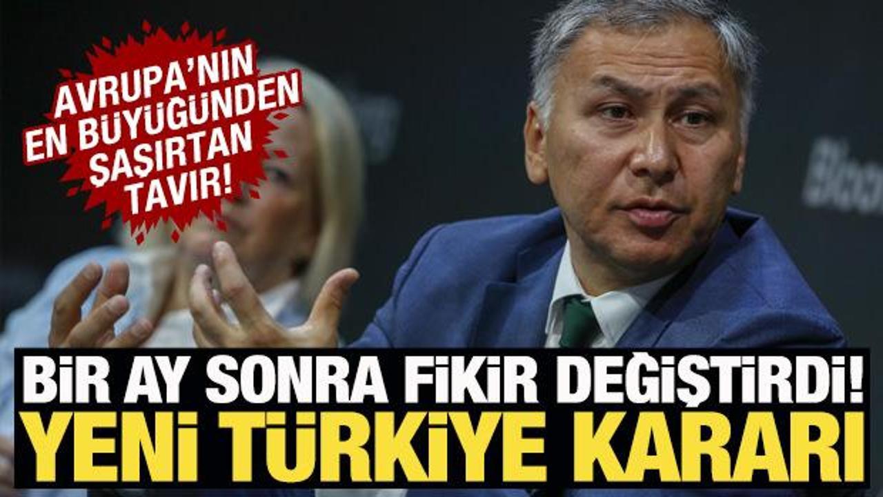 2,3 trilyon dolarlık devden Türkiye kararı! 'Uzun durun' diyordu