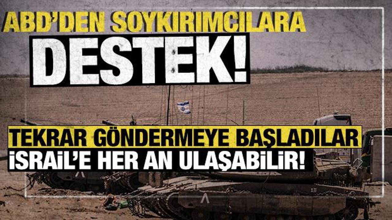 ABD, İsrail'e 227 kilogramlık bombaları tekrar göndermeye başladı