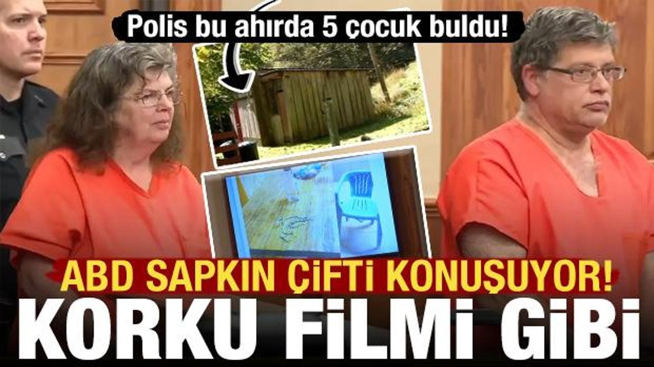 ABD'de iğrenç olay: Sapkın çift evlatlık çocukları köle olarak kullandı