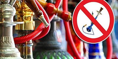 Açık alanlarda nargile içme yasağı