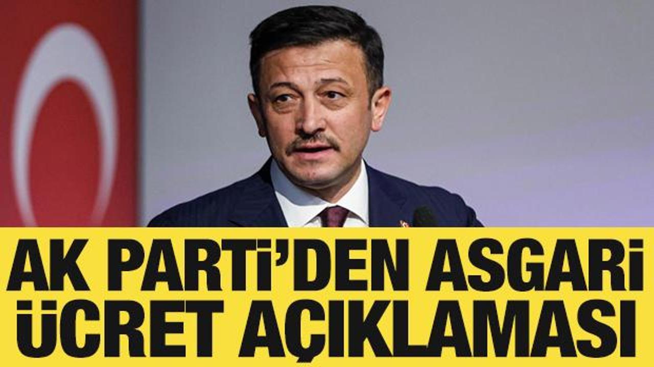 AK Parti Genel Başkan Yardımcısı Hamza Dağ’dan asgari ücret açıklaması