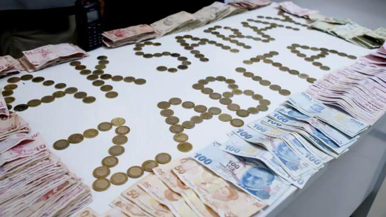 Aksaray’da 4 dilencinin üzerinden 30 bin TL çıktı