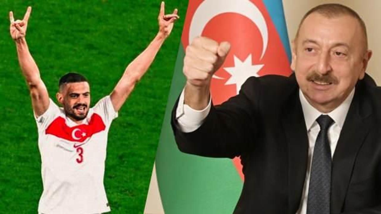 Aliyev'den Merih Demiral açıklaması
