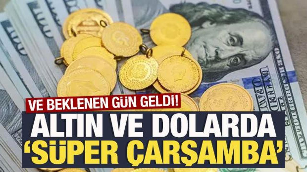 Altın ve dolar fiyatları için kritik gün geldi!