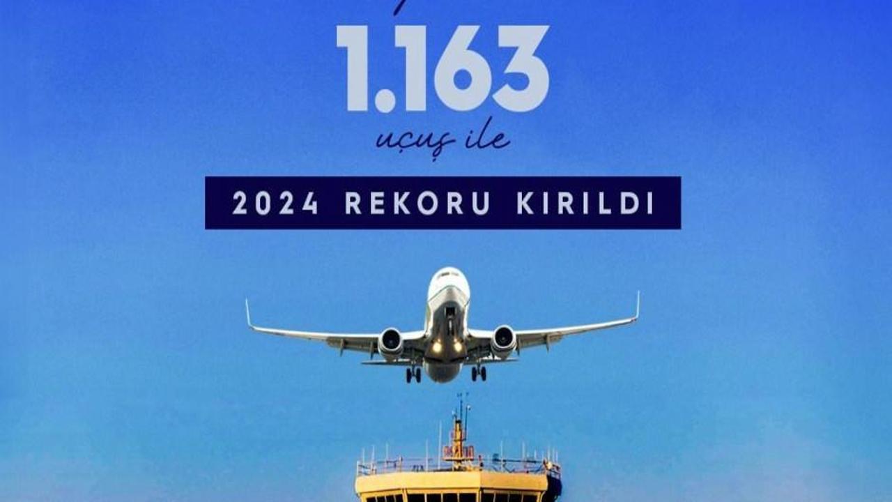 Antalya Havalimanı'nda 1 günlük yolcu rekoru kırıldı