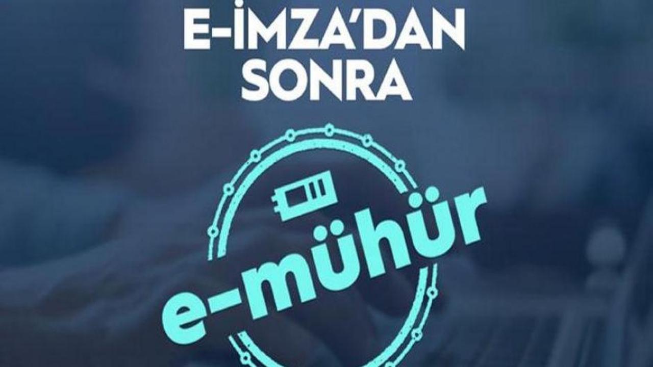 Bakan duyurdu: Türkiye'de e-mühür dönemi başlıyor!
