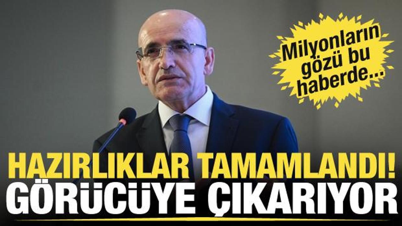 Bakan Şimşek vergi taslağını Pazartesi görücüye çıkaracak