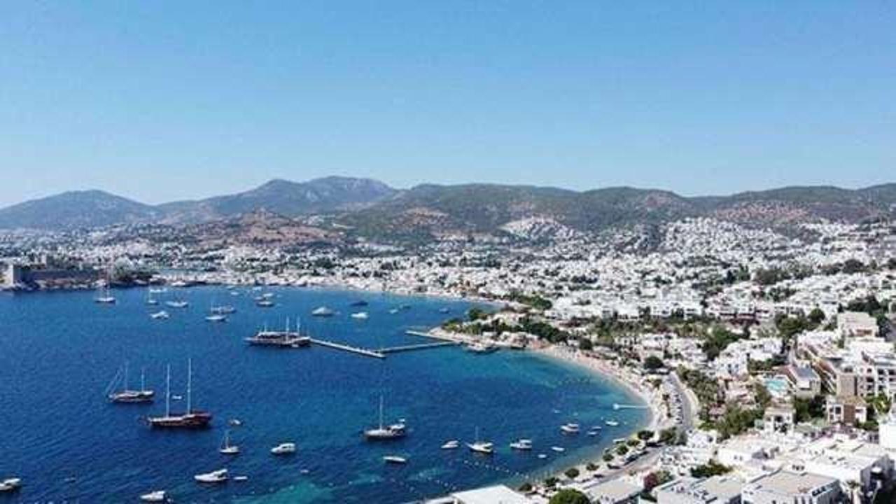 Bodrum'da 5 ayda 218 bin 967 turist geldi