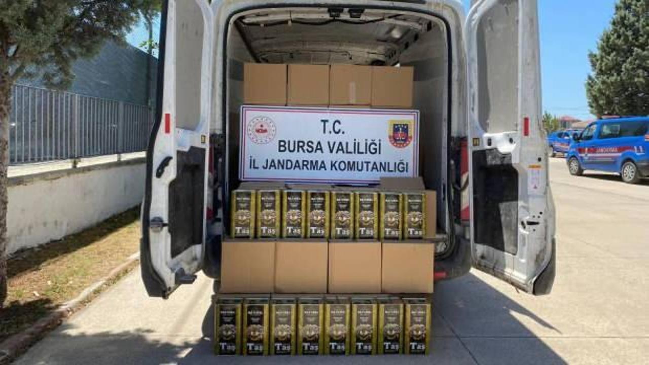 Bursa'da 3 bin litre sahte zeytinyağı ele geçirildi