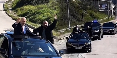 Çakarlı araçla şov yapan muhtar adayı için gereken yapıldı