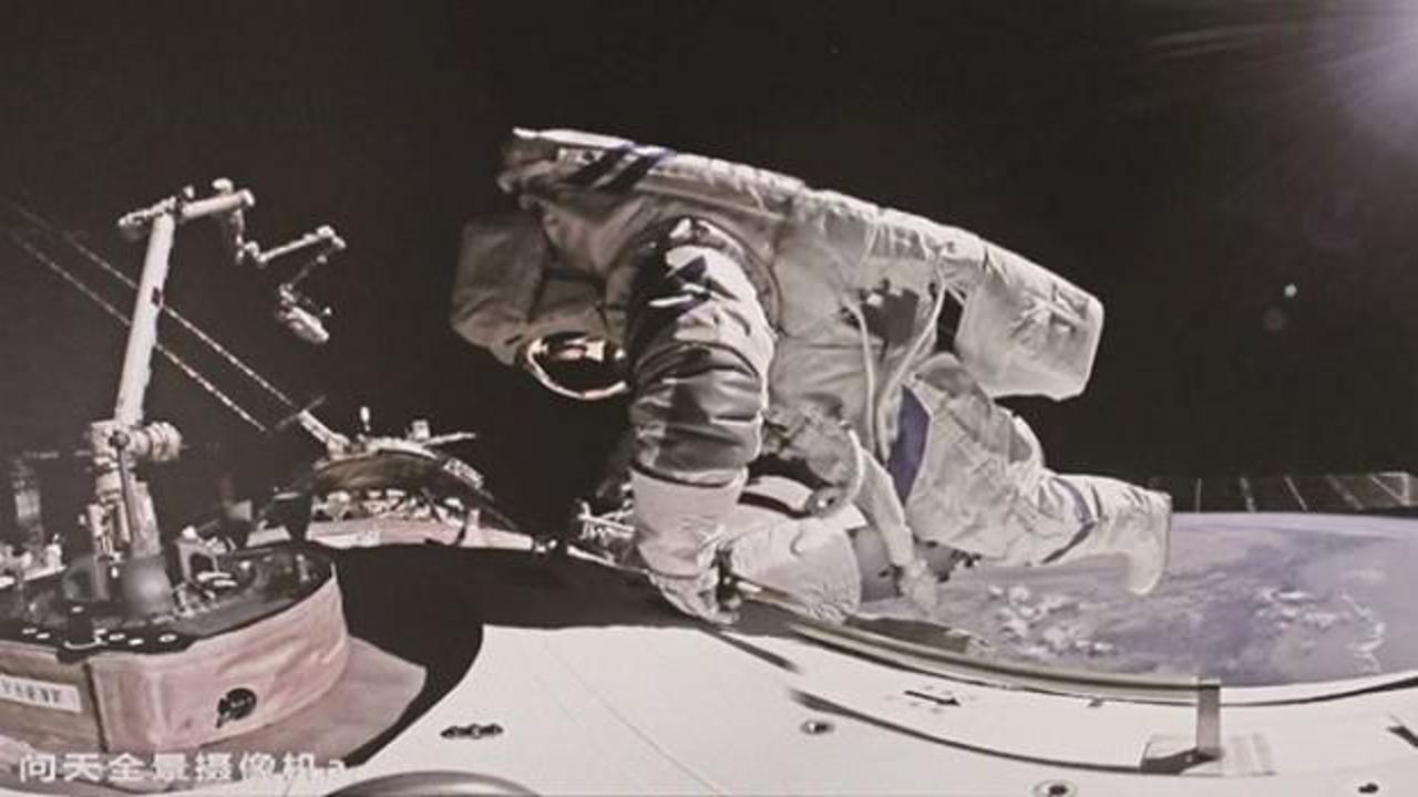 Çin'in taykonot ekibinden ikinci uzay yürüyüşü!