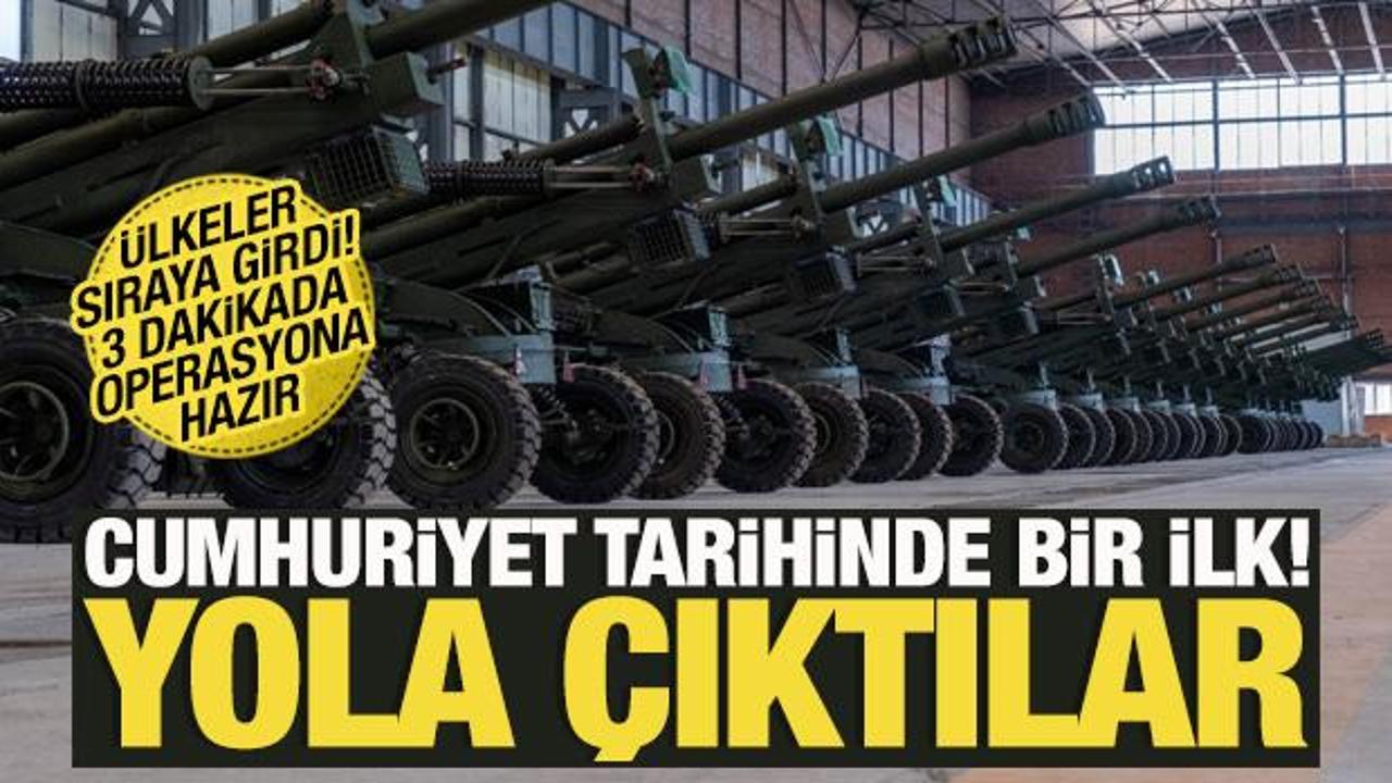 Cumhuriyet tarihinin ilk obüs ihracatı! 3 dakikada operasyona hazır