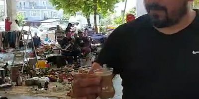 Cüneyt Özdemir'in Venezuela hikayesi Türkiye'de gerçek oldu... Ütü verdi 1 bardak kahve aldı