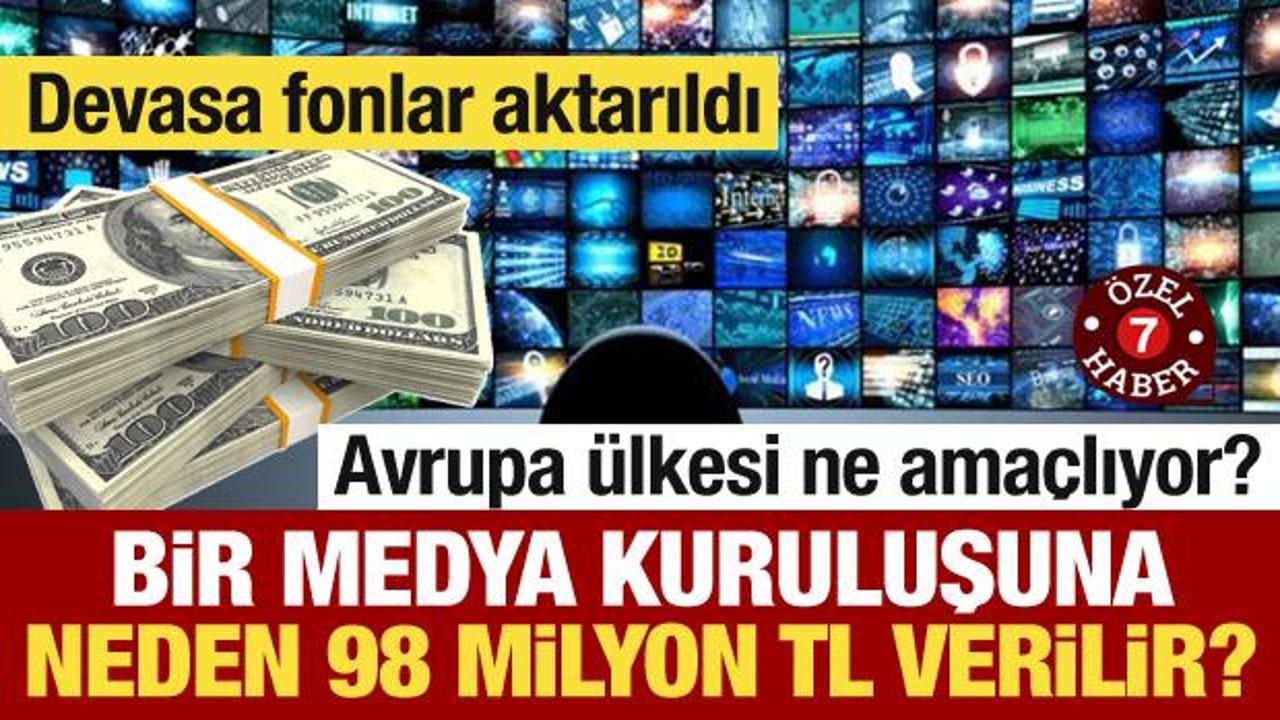 Devasa fon aktarıldı! Medya kuruluşuna neden 98 milyon TL verilir?