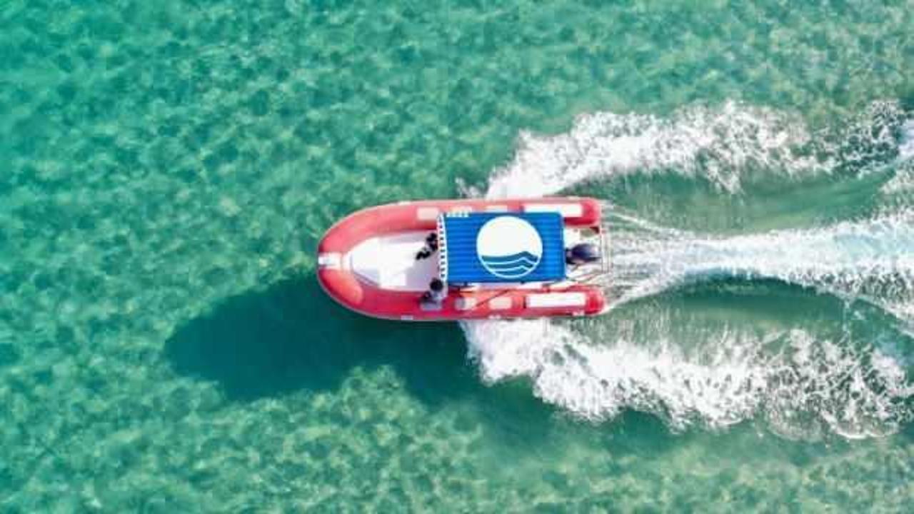 Didim’de bir sahil daha mavi bayrak aldı