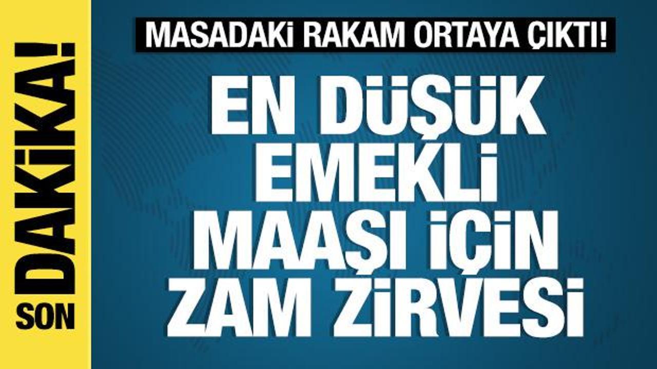 Emekli maaşlarına zam için toplantı yapılacak!