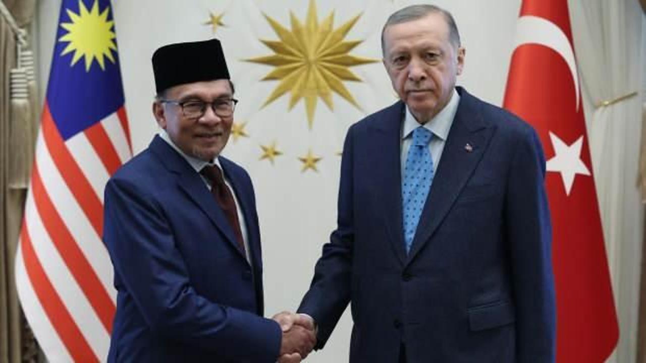 Erdoğan, Malezya Başbakanı İbrahim ile görüştü