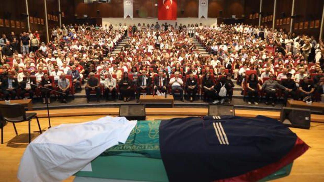 ERÜ’de vefat eden Prof. Dr. Güneş için tören düzenledi