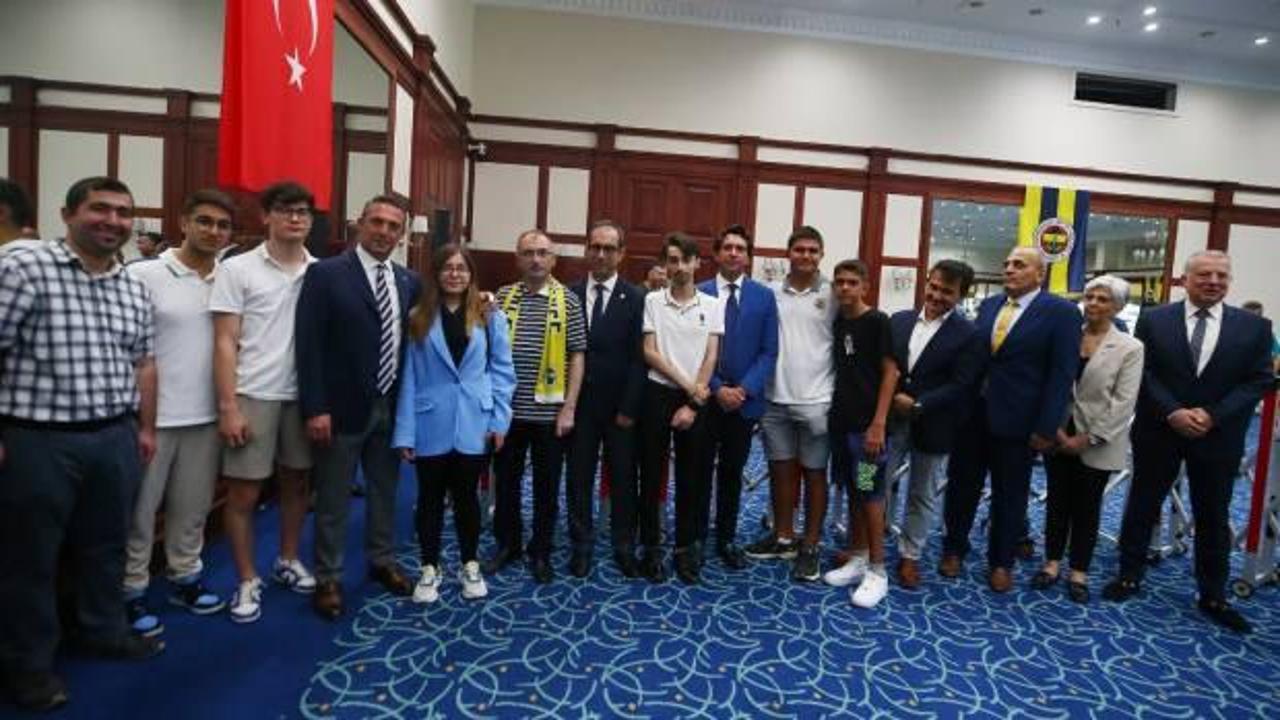 Fenerbahçe’de bayramlaşma töreni yapıldı
