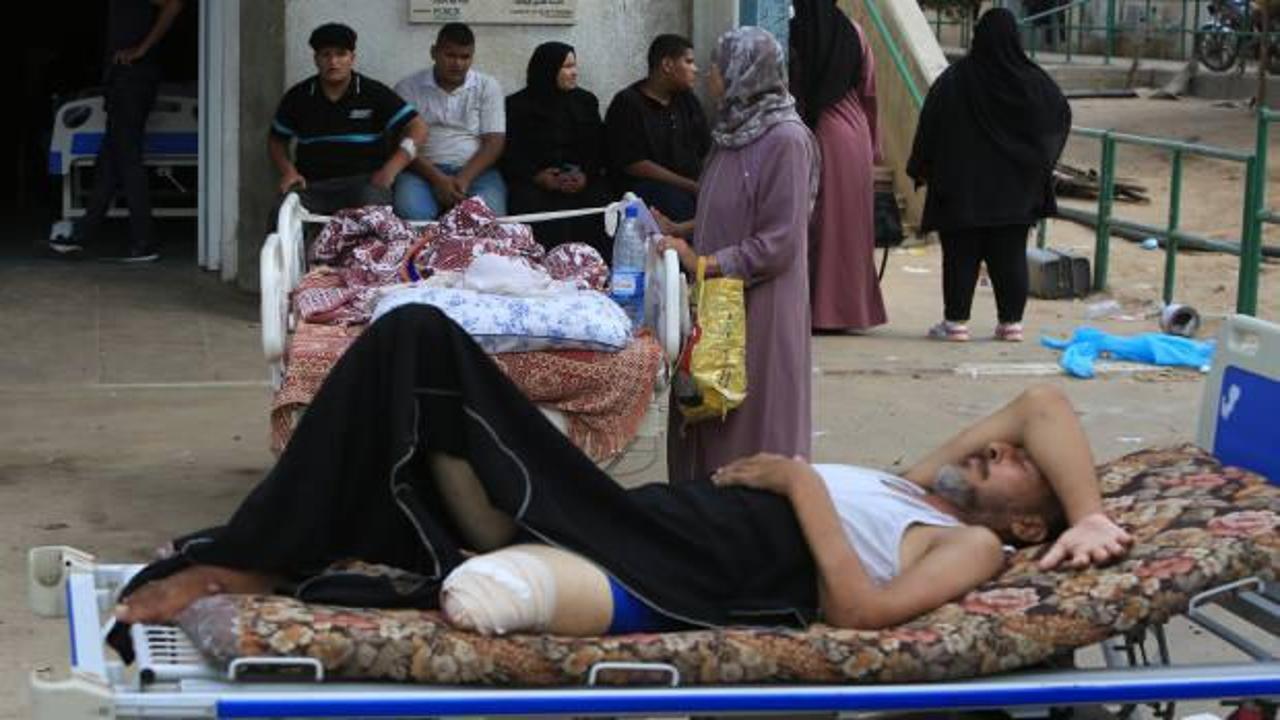 Gazze'deki hükümet: Avrupa Hastanesinin boşaltılması 