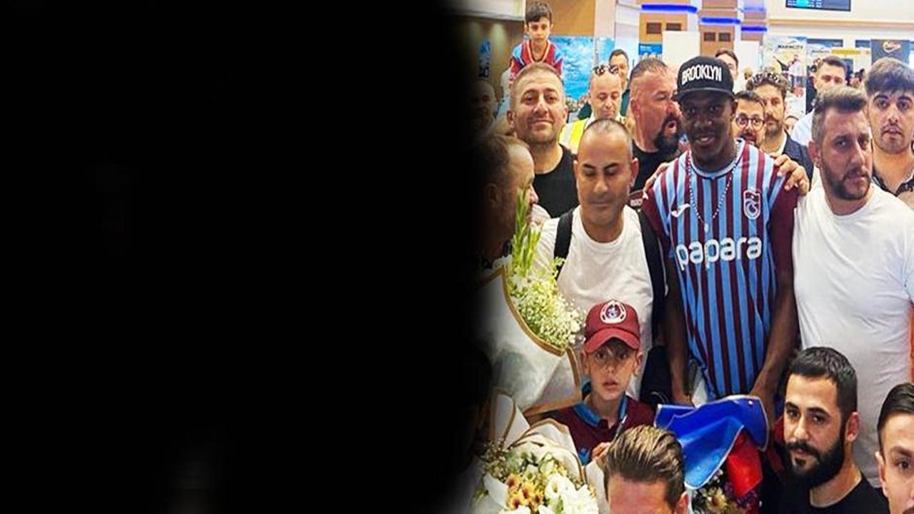Hasret son buldu! Taraftarın sevgilisi Trabzon'a geldi