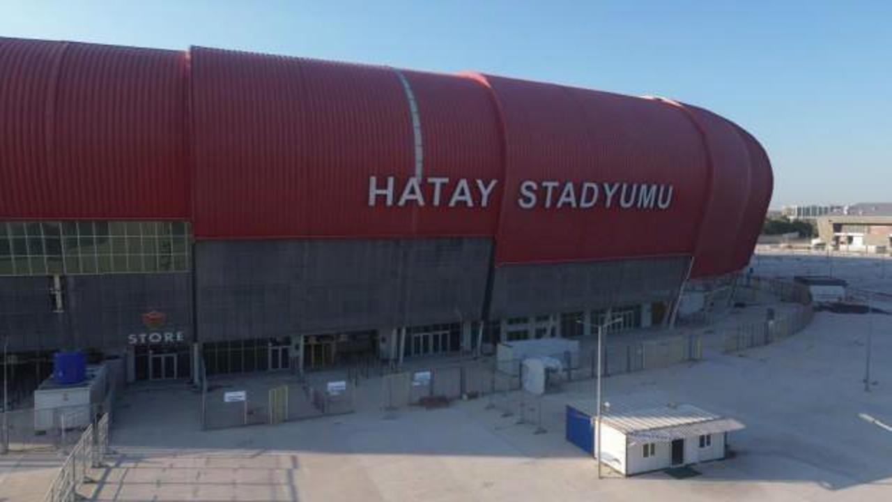 Hatay Stadyumu yeniden kapılarını açıyor