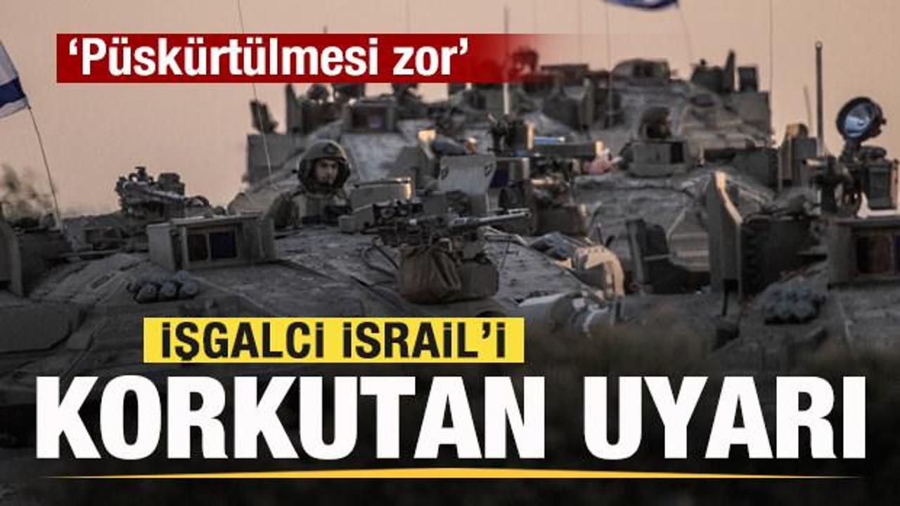 İşgalci İsrail'i korkutan saldırı uyarısı: Püskürtülmesi zor