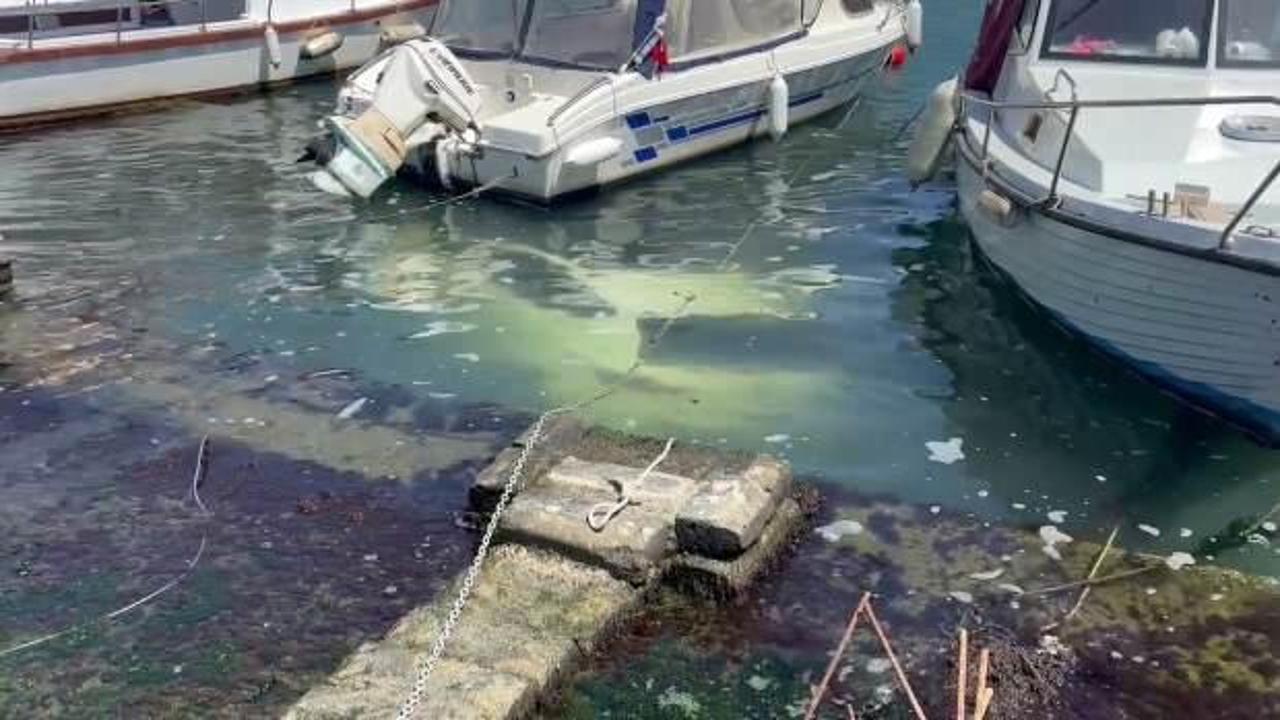 İstanbul'da otomobil denize düştü!