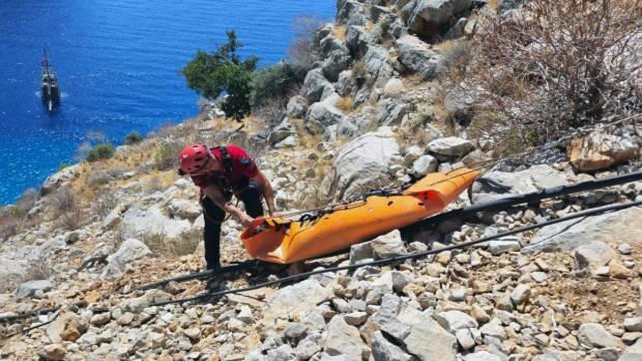 Kelebekler Vadisinden düşen vatandaş hayatını kaybetti