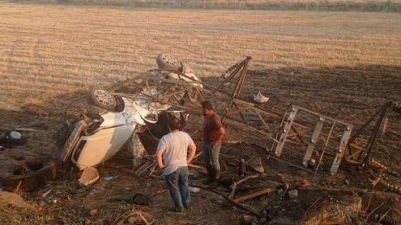Manisa'da feci kaza: 1 kişi hayatını kaybetti