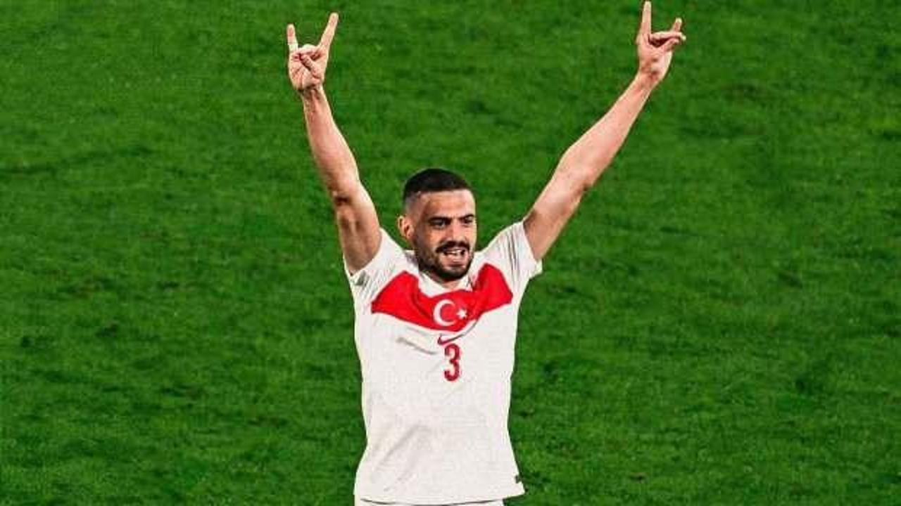 Merih Demiral'in hareketi sonrası ses İsrail'den geldi! Hazmedemediler...