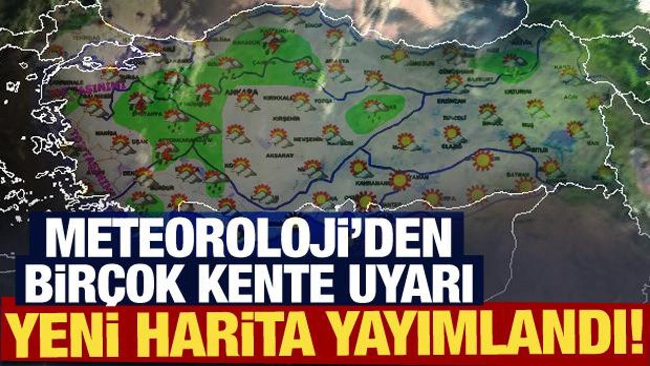 Meteoroloji'den birçok kente uyarı: Hava sıcaklıkları azalıyor!