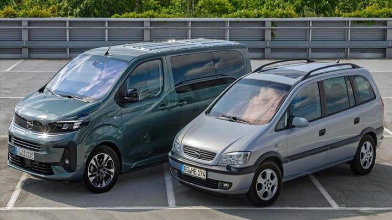 Opel'in kompakt van sınıfındaki modeli Zafira 25 yaşında