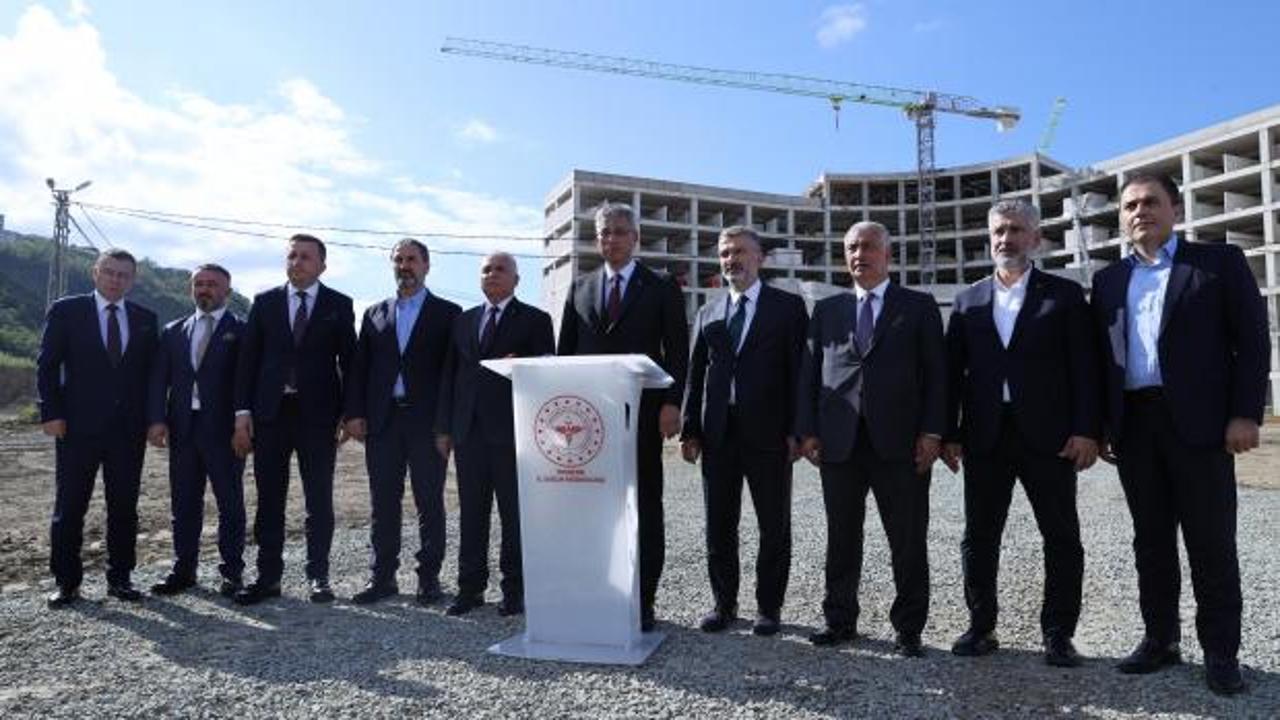Sağlık Bakanı Memişoğlu'ndan Trabzon'a müjde! 2025 yılının sonunda hizmete sunulacak