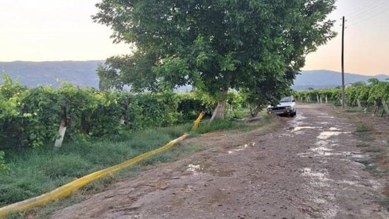 Sıcak havaya karşı üzüm bağlarına su takviyesi