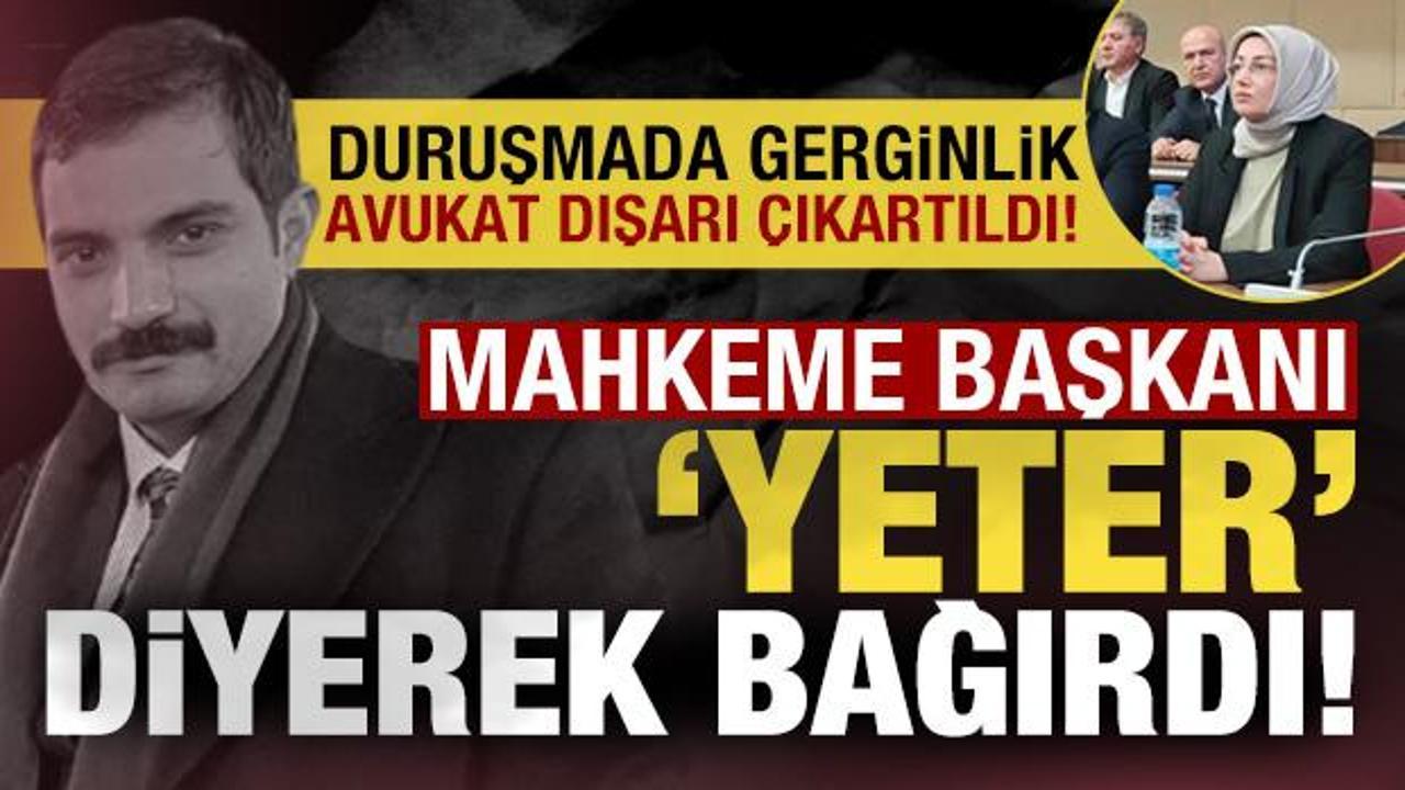 Sinan Ateş davasında ikinci gün: Mahkeme başkanı 'yeter' diyerek bağırdı