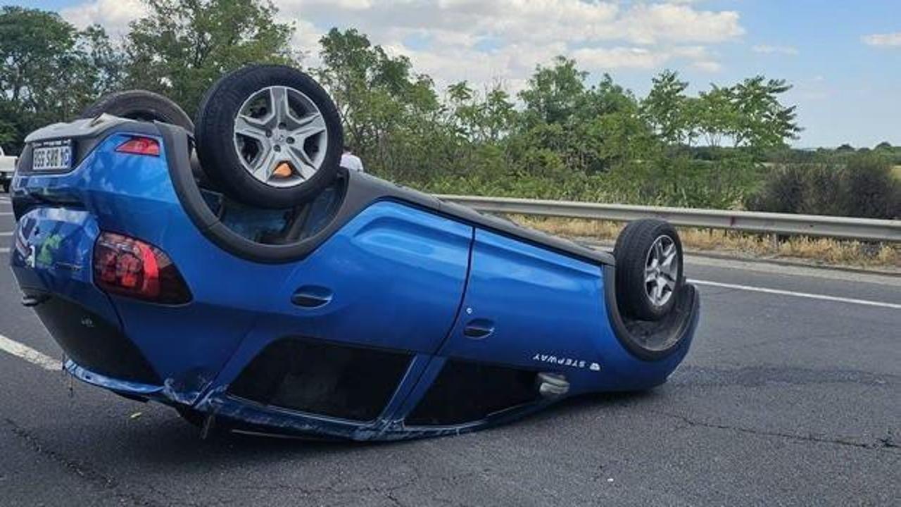 Tekirdağ'daki 2 kazada toplamda 10 kişi yaralandı