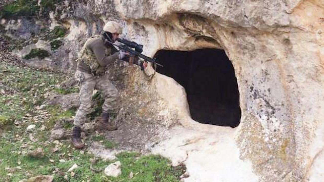 Tunceli'de bu yıl 68 mağara ve sığınak imha edildi