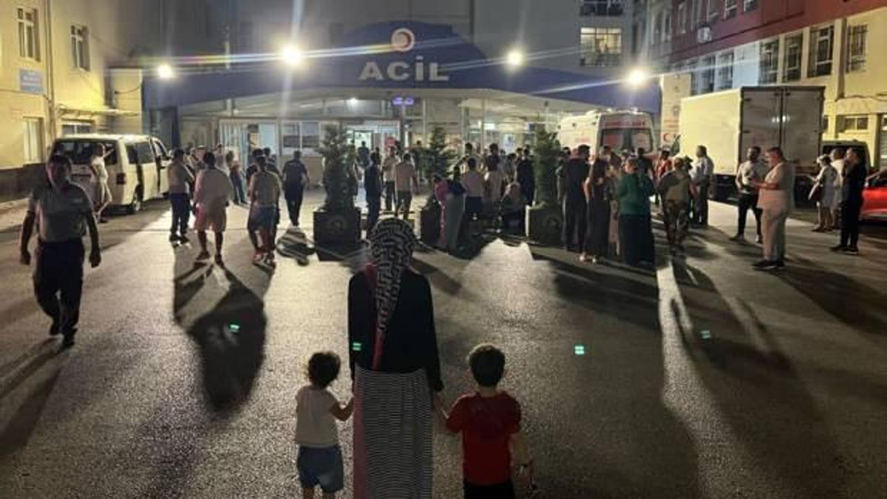 Tutuklu ve hükümlüler, zehirlenmesi şüphesiyle hastaneye kaldırıldı