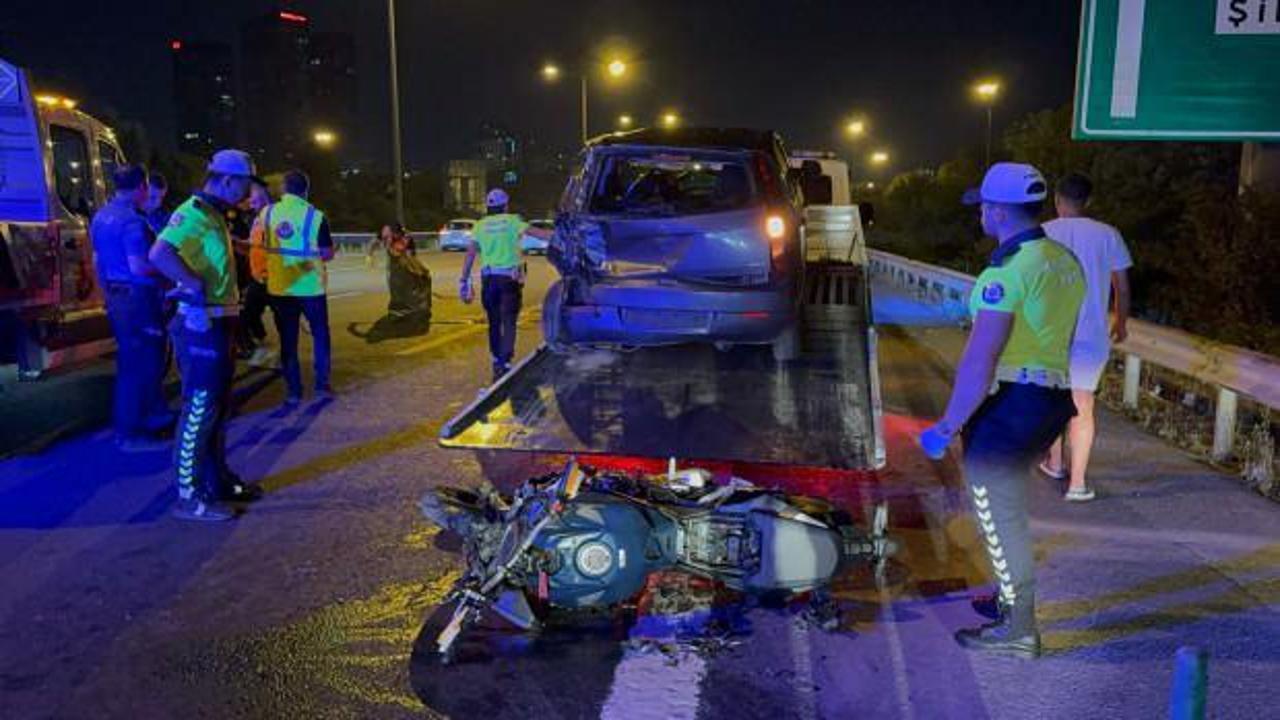 Ümraniye'de trafik kazası: 1 ölü