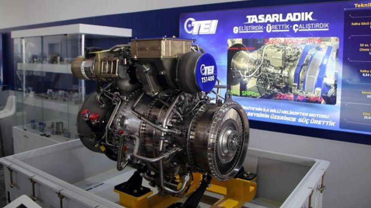 Yerli helikopter motoru bin 740 beygir gücüne ulaştı